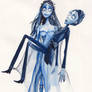 Corpse Bride Watercolour