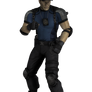 Mortal Kombat 9: Stryker. (Custom)