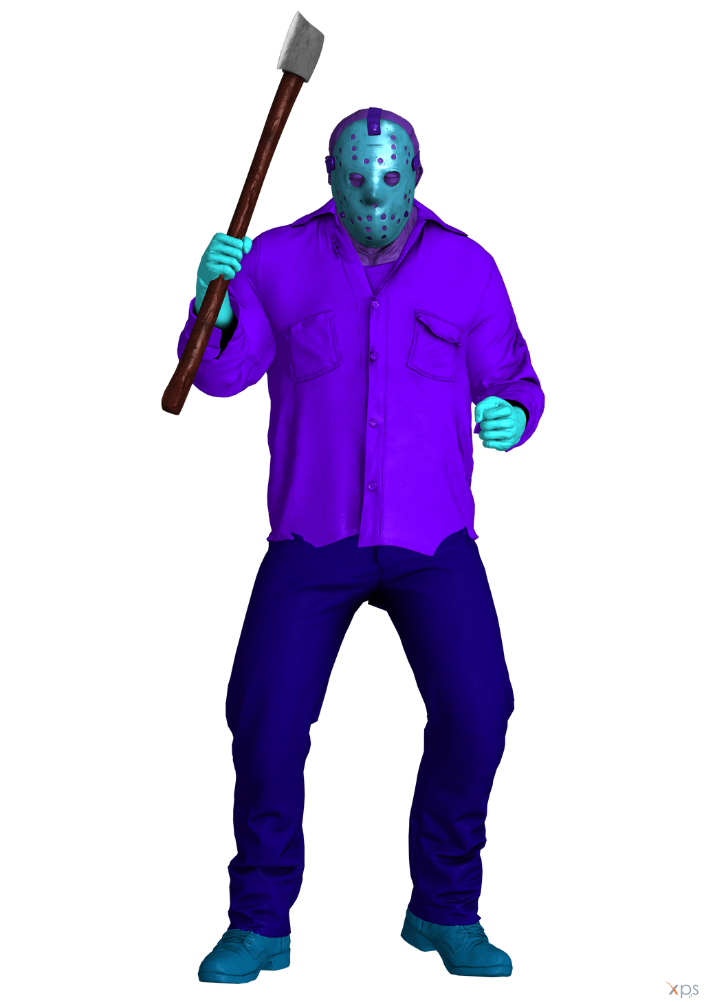 Friday the 13th The Game: Retro Jason. by Kabalstein on DeviantArt