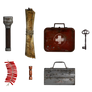 Dead by Daylight: Survivor Items.