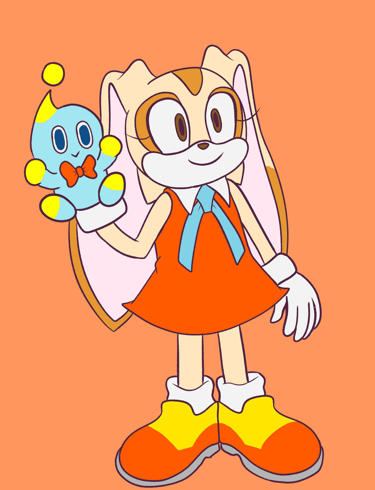 Cream the Rabbit by Catbotanic on DeviantArt