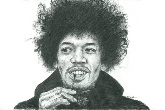 Jimi smile 3 portrait