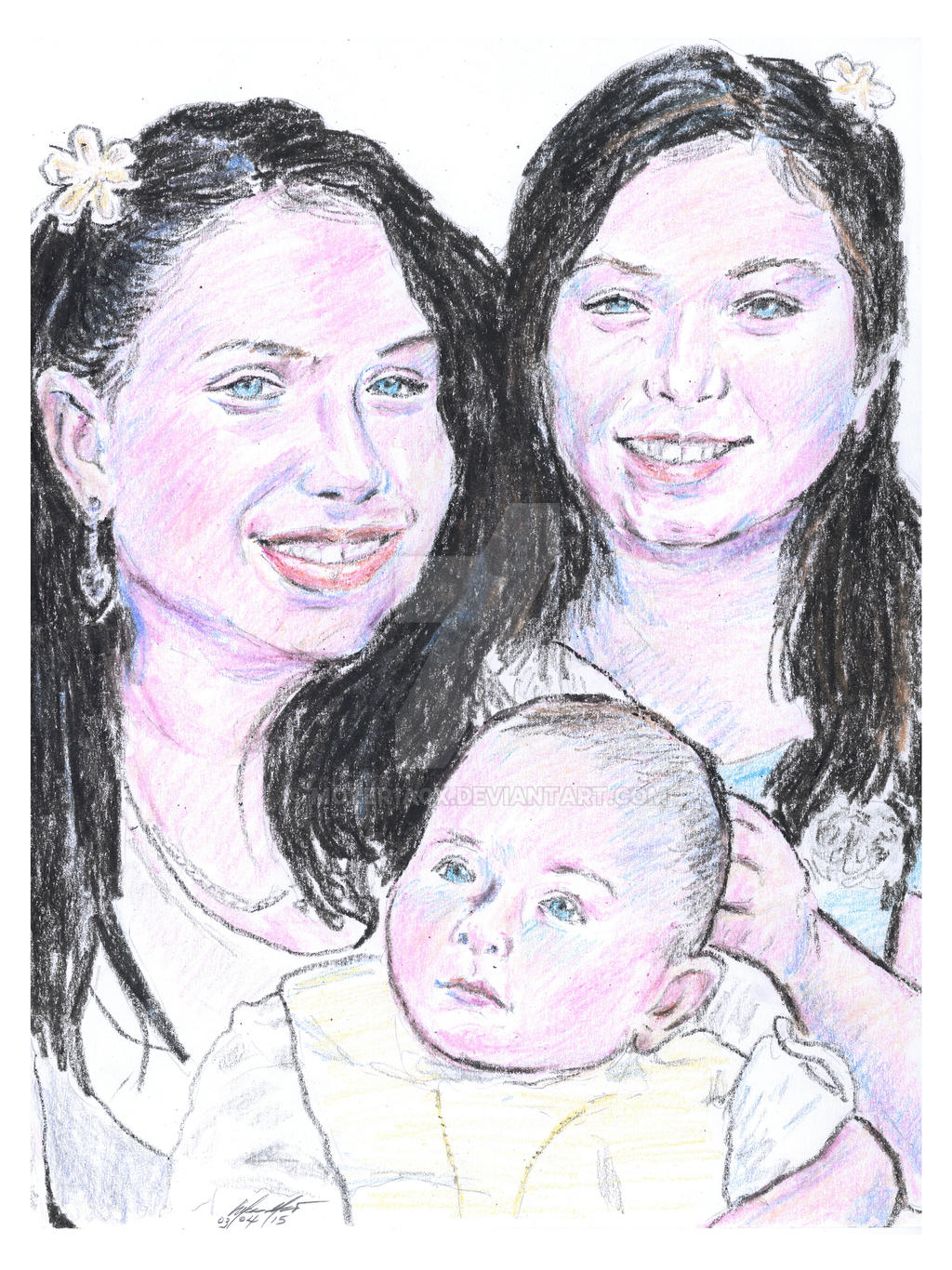 Edvige family portrait