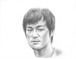 Bruce Lee portrait