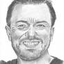 Ricky Gervais portrait