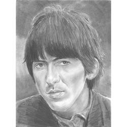 Beatle George portrait