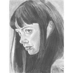 Kristen Ritter serious