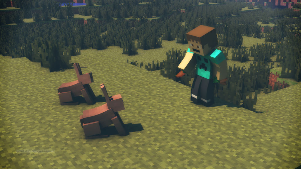 Taming Rabbits by mcawesome2011 on DeviantArt