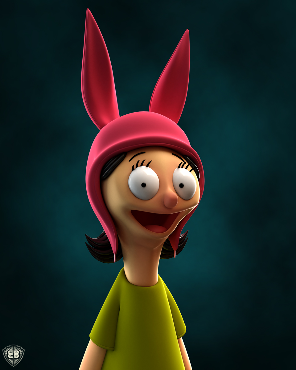 Louise Belcher - Bob's Burgers (10) by frasier-and-niles on DeviantArt