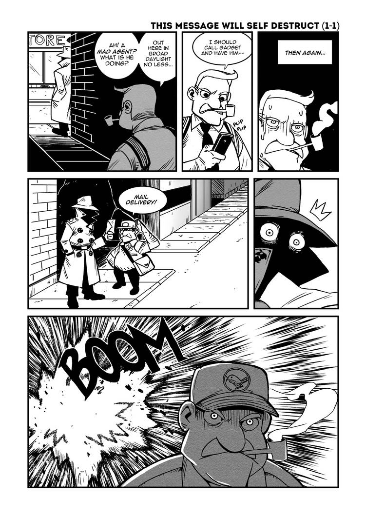 This Message Will Self Destruct 1 1 By BridgeFireComics On DeviantArt This message will self destruct 1 1 by bridgefirecomics on deviantart
