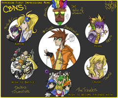 CBNS: Crash's First Impression Meme