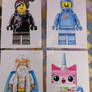 Lego movie characters drawing/ paintings unikitty