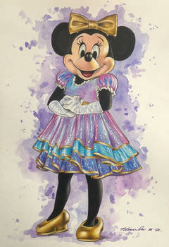 Minnie Mouse Walt Disney World 50th Anniversary 
