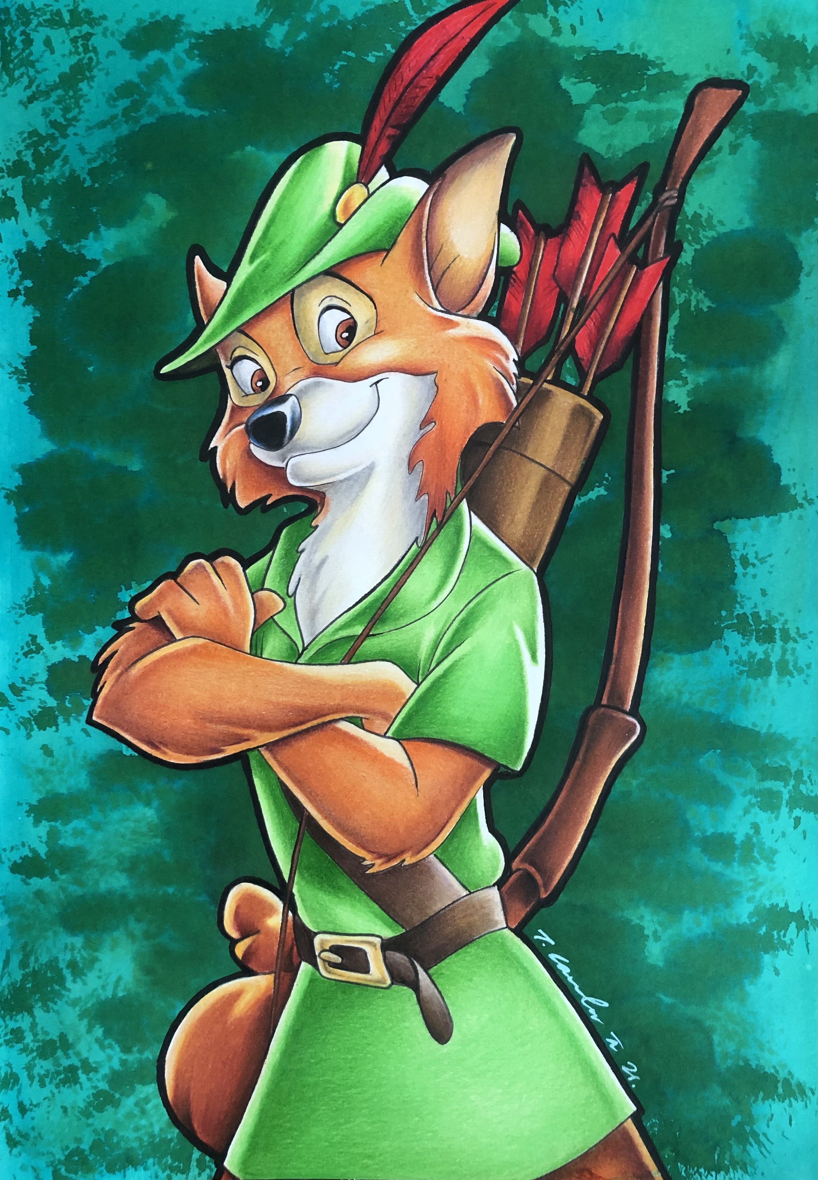 Disney Robin Hood by billyboyuk on DeviantArt