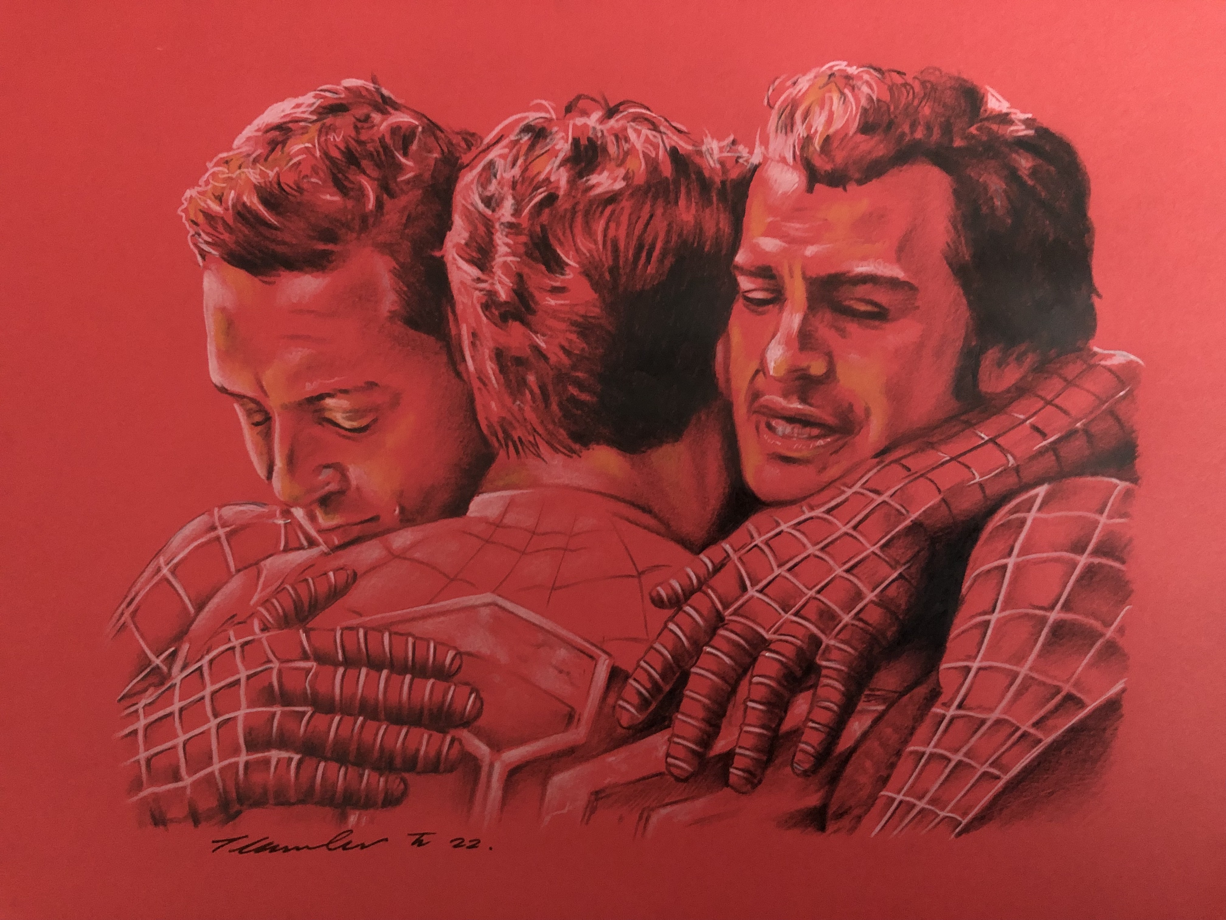 Hug Spider Man Spider-Man No Way Home all 3 hug Spiderman by billyboyuk on DeviantArt