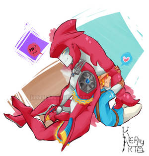 LOZ: Sidon and Link