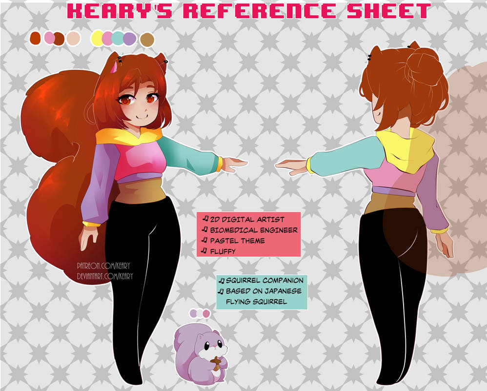 Keary Reference Sheet by keary on DeviantArt