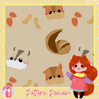 Chipmunk Squirrel Pattern
