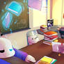 Undertale Academia: Study session