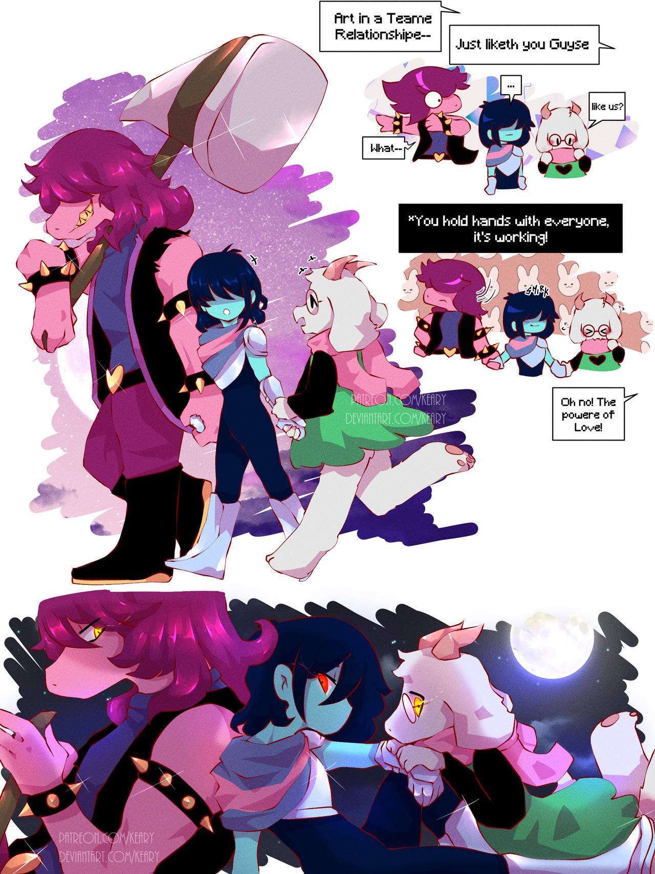 Deltarune: The gang