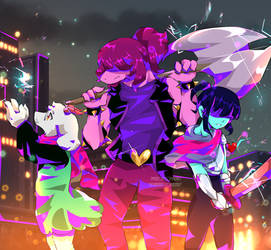 Deltarune: Cyber city