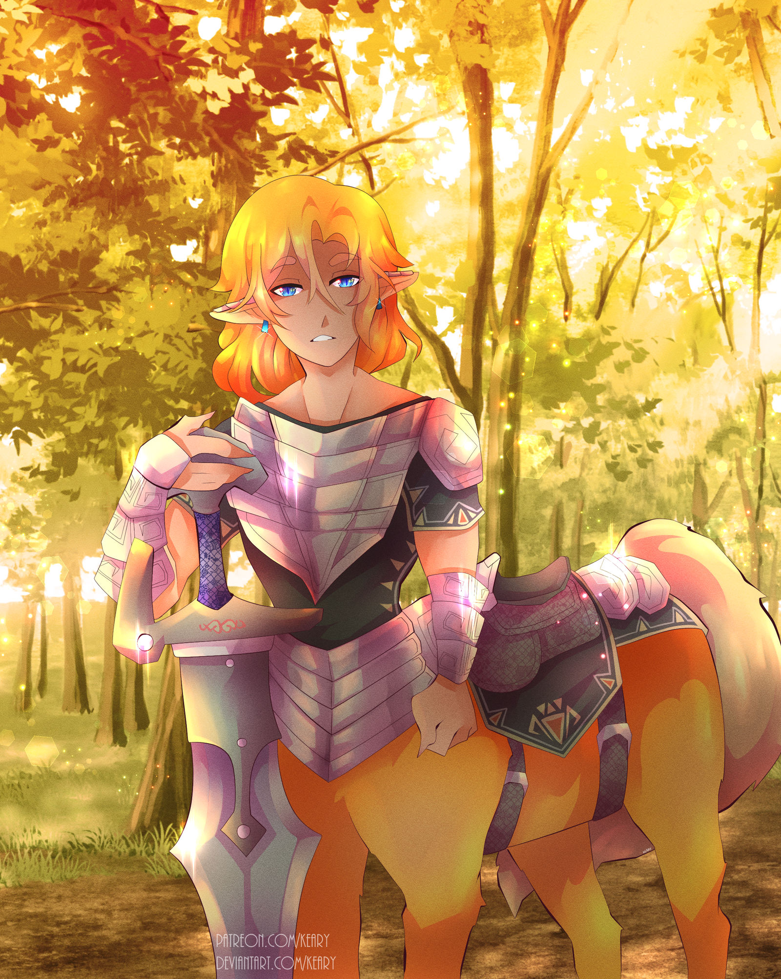 LOZ BOTW Centaur Link