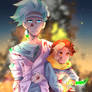 Rick and Morty AU: Carrying around