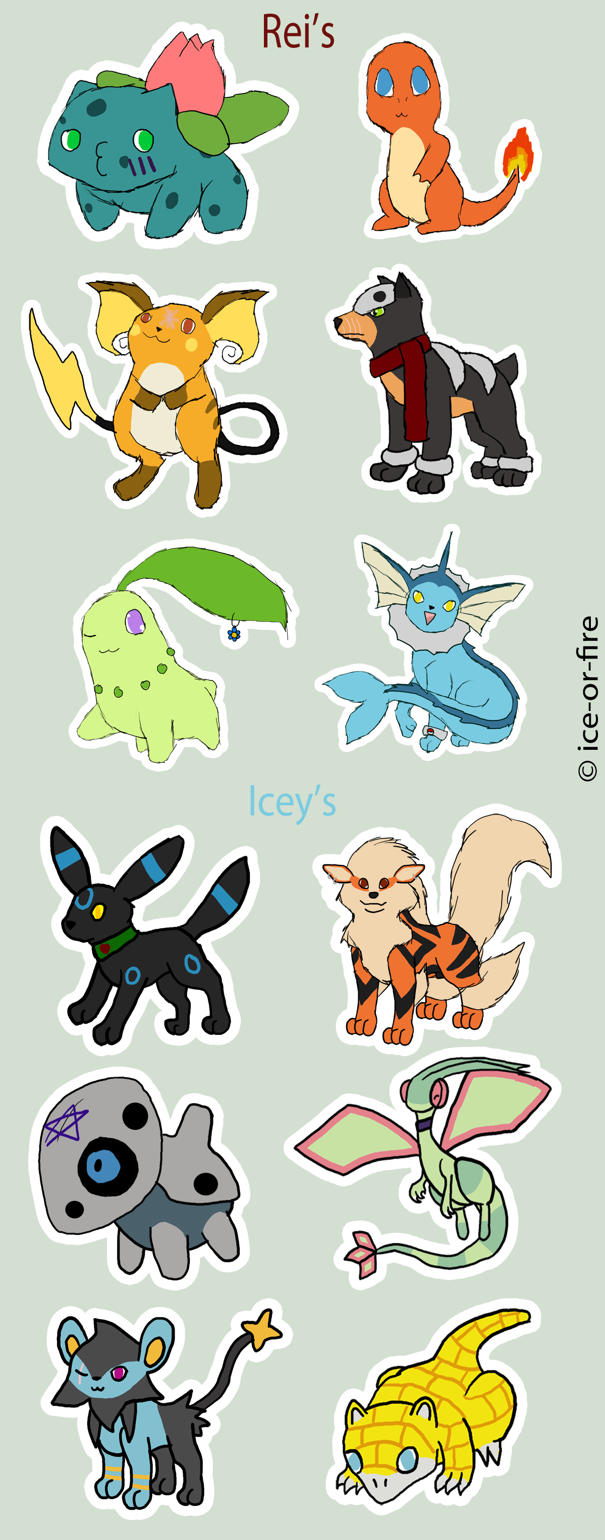 POKEMON TEAMS