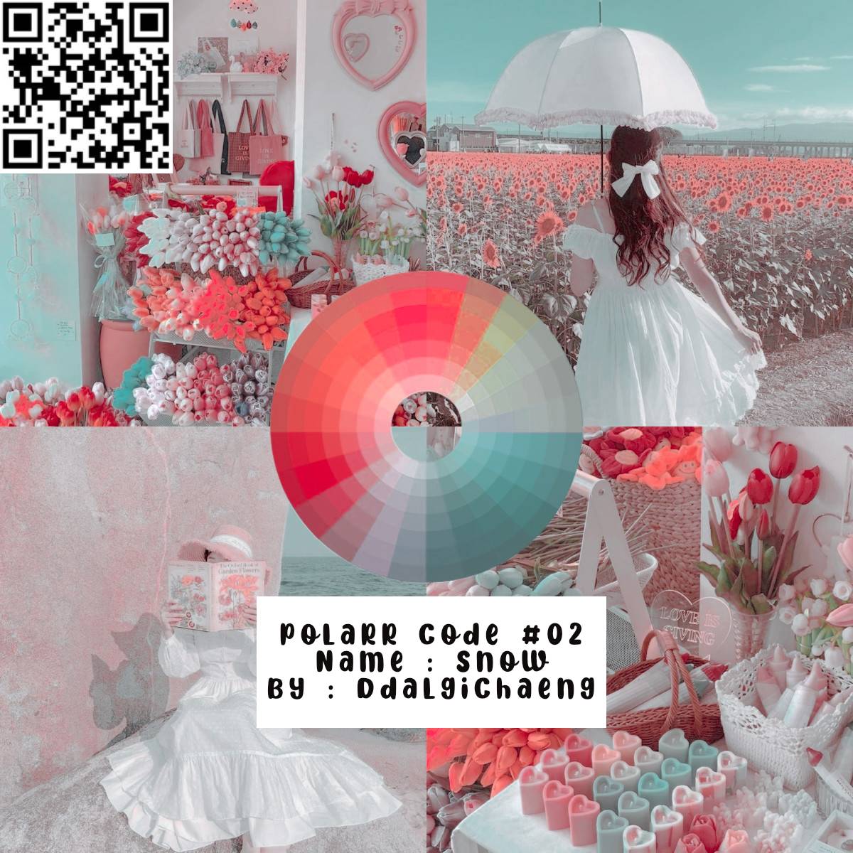 wallpapers Polarr Codes Aesthetic Soft polarr code 2 snow by ddalgichaeng by