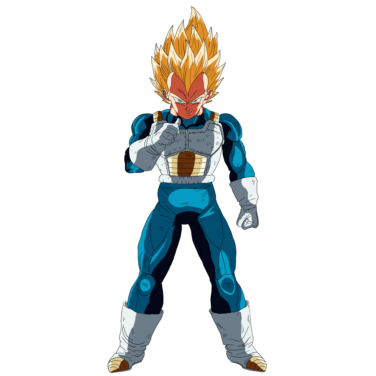Deviantart Supervegiten Rada Super Vegeta Render by GokuisOverRated on DeviantArt