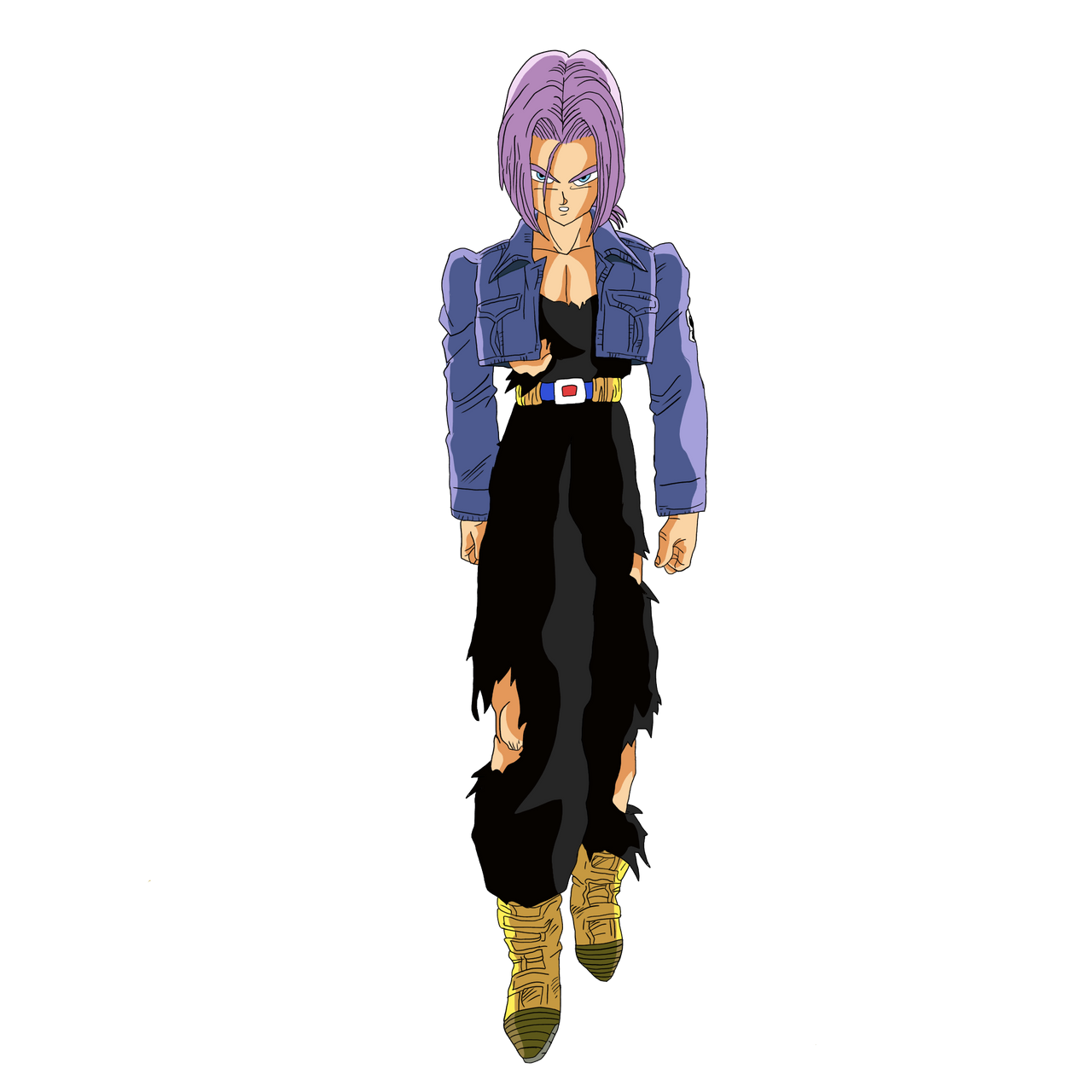 Trunks(Teen) Render by GokuisOverRated on DeviantArt