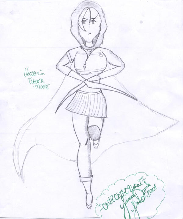 Atac Vector Deviantart Vector in attack mode by ChibiChibiYokai on DeviantArt