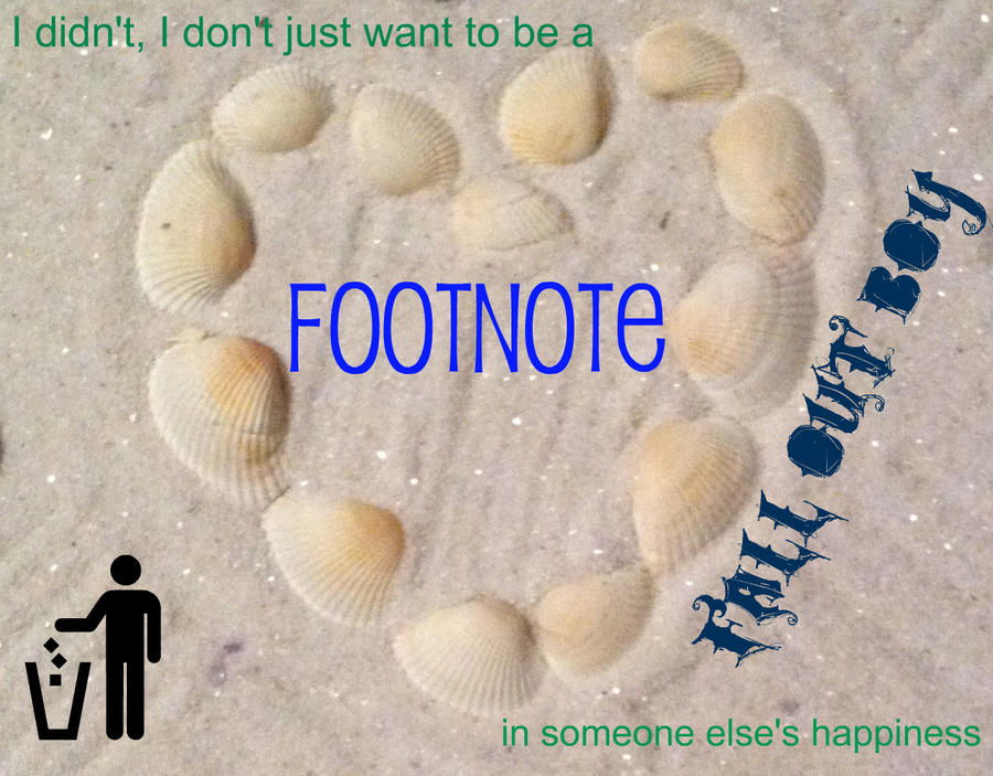 Footnote by ObsessedShadowhunter on DeviantArt