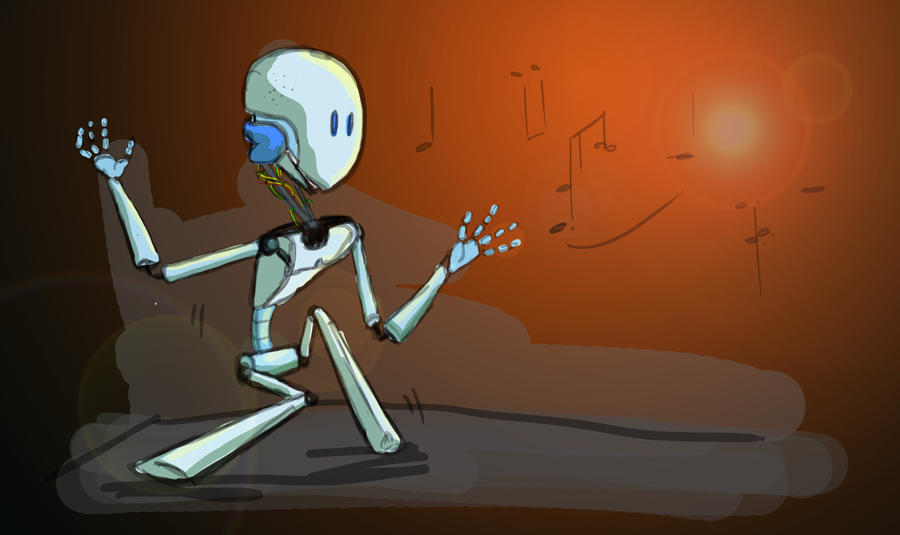 Tap Dancing Rbot Deviantart Dancing Robot by theonefilm on DeviantArt