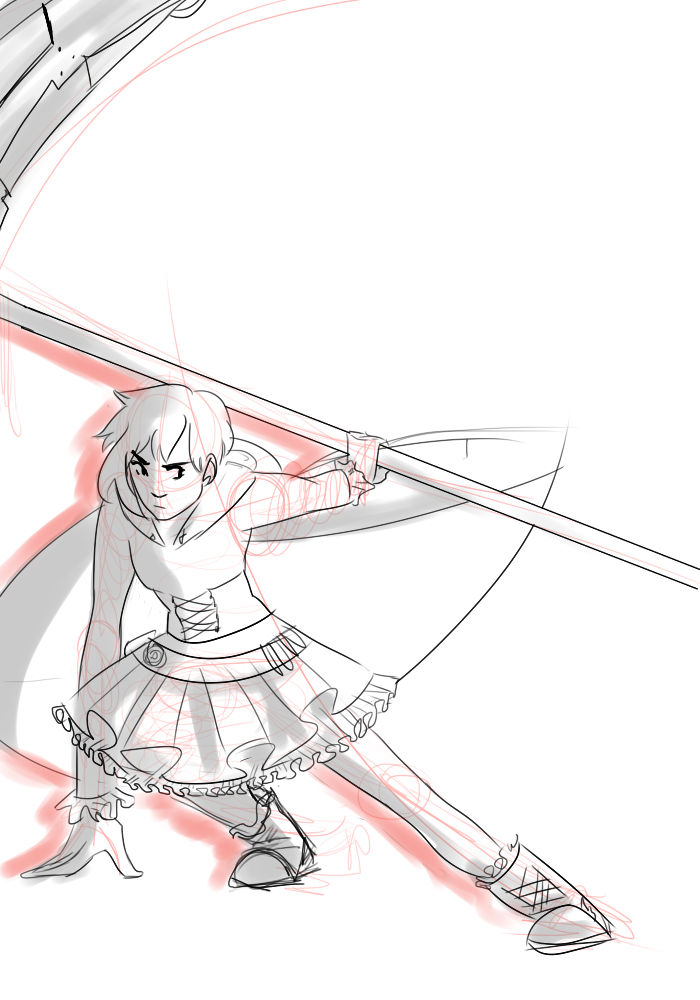 Ruby Hunter Scetch ruby sketchy by Teoclio on DeviantArt
