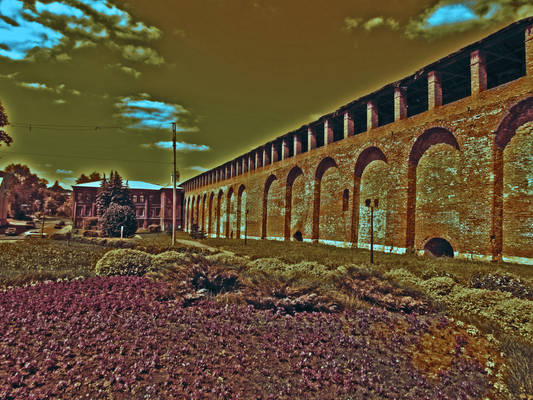 Smolensk. Ancient castle wall