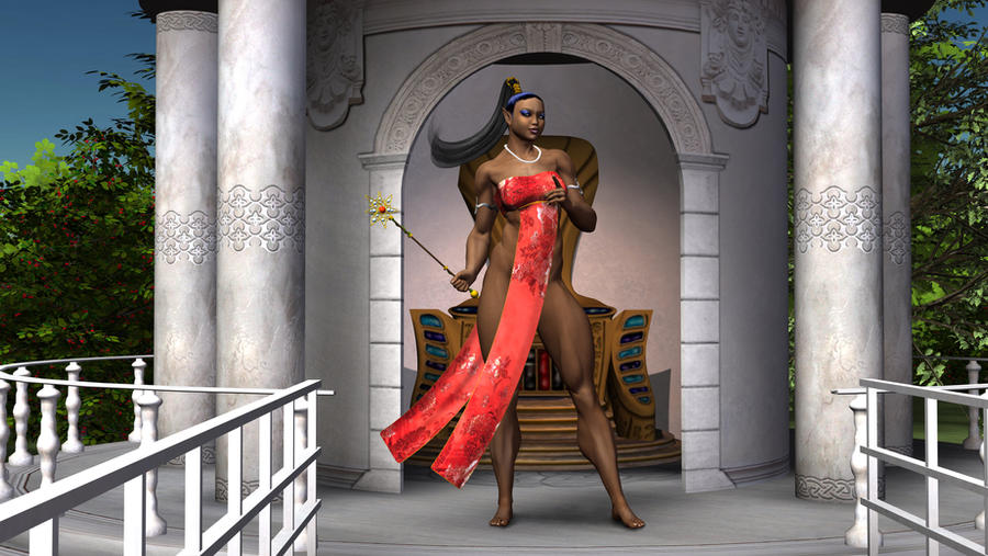 President Red Dove of Shasheer by MuscleWomen-Planet