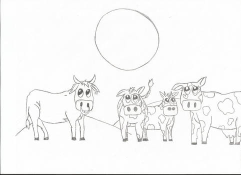 Cow Family