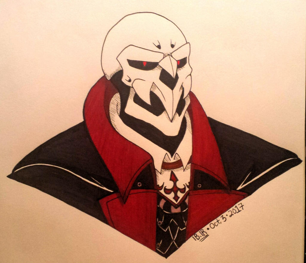 Dracula Reaper - Inktober day # 2