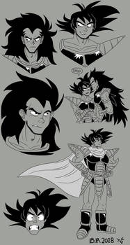 Raditz and Turles