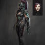 Starcraft Ghost Spectre Lady