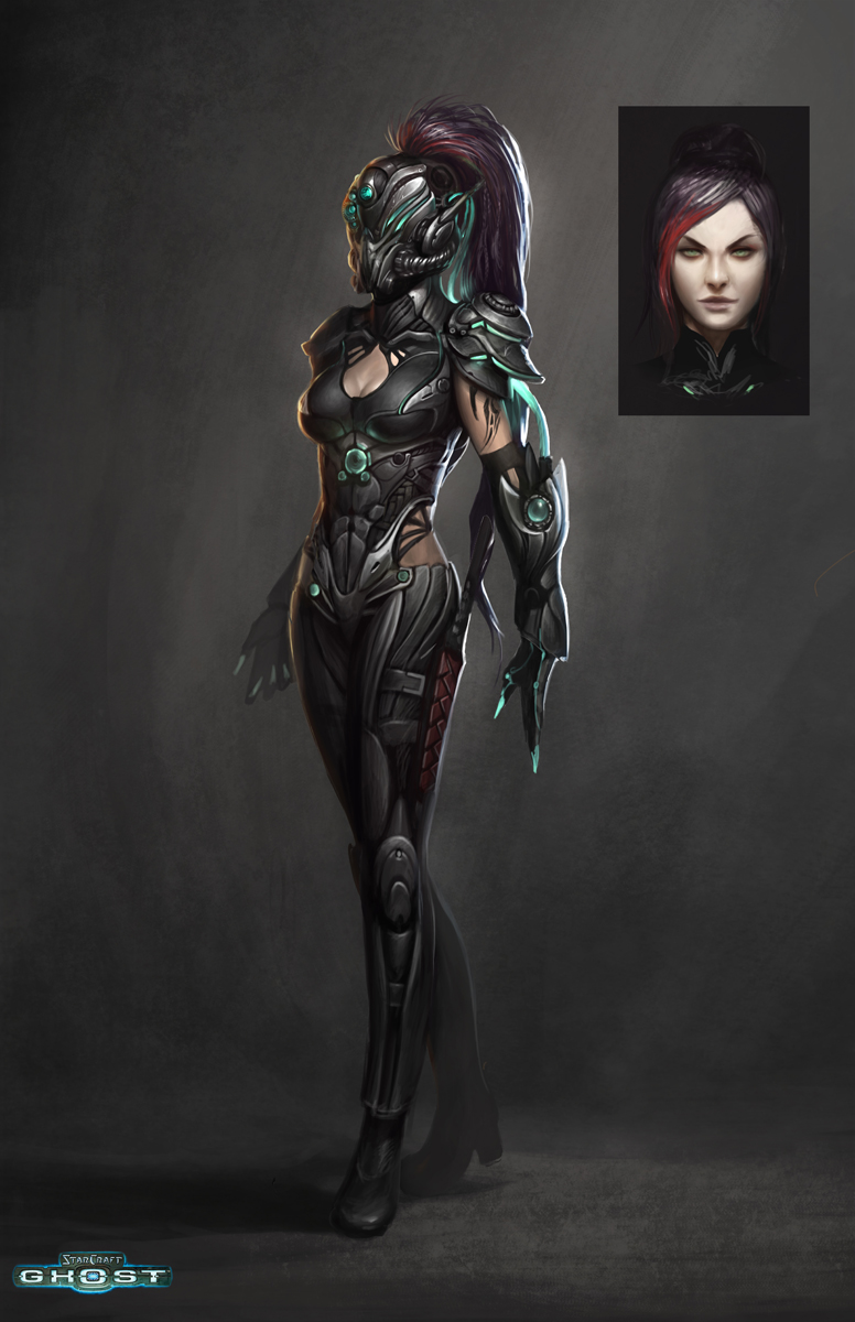 Starcraft Ghost Spectre Lady