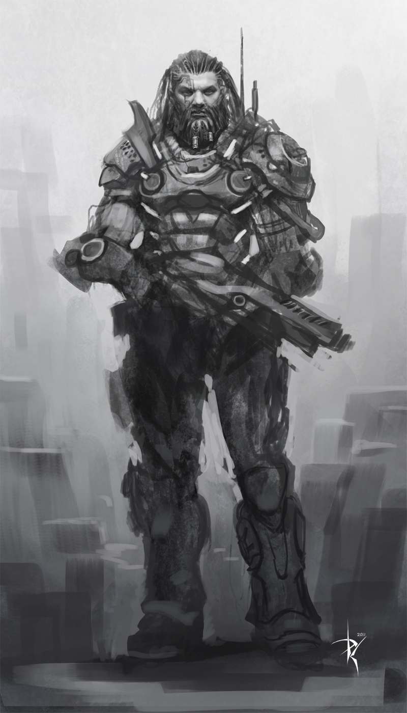 Another rough character concept