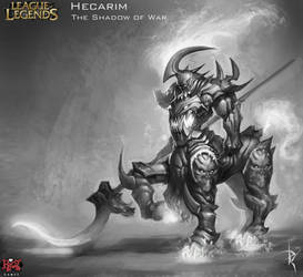 Hecarim Concept Art by Zeronis