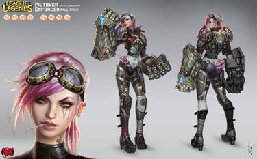 Vi Official Concept Art RiotZeronis