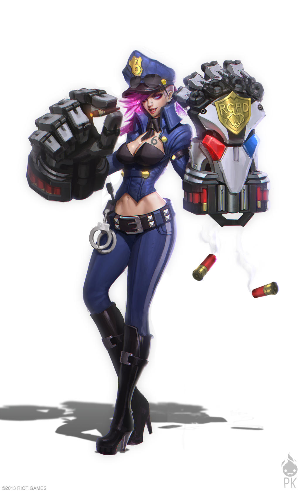 Officer Vi Concept Art by Zeronis