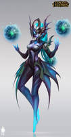 Atlantean Syndra Official Art