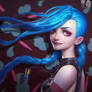 Jinx Portrait Fan Art Zeronis PK