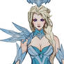 Elsa Dark Ice Queen pt.1 Cropped WIP