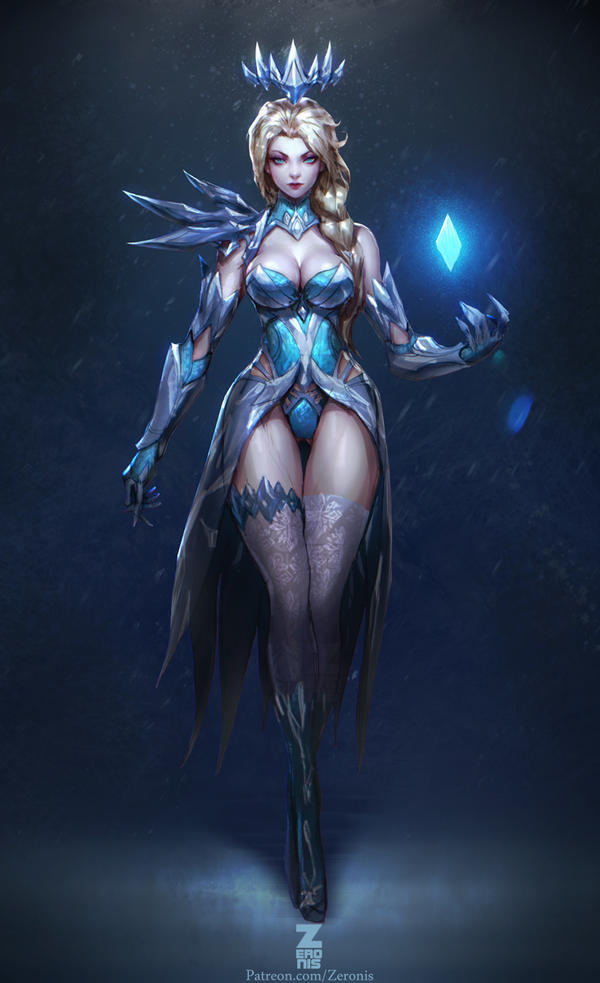 Elsa Dark Ice Queen pt.2